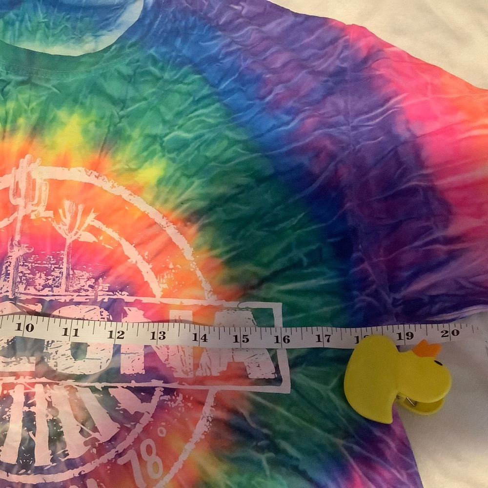 Color ton Arizona tie-dye t-shirt rainbow size Medium - Picture 8 of 8